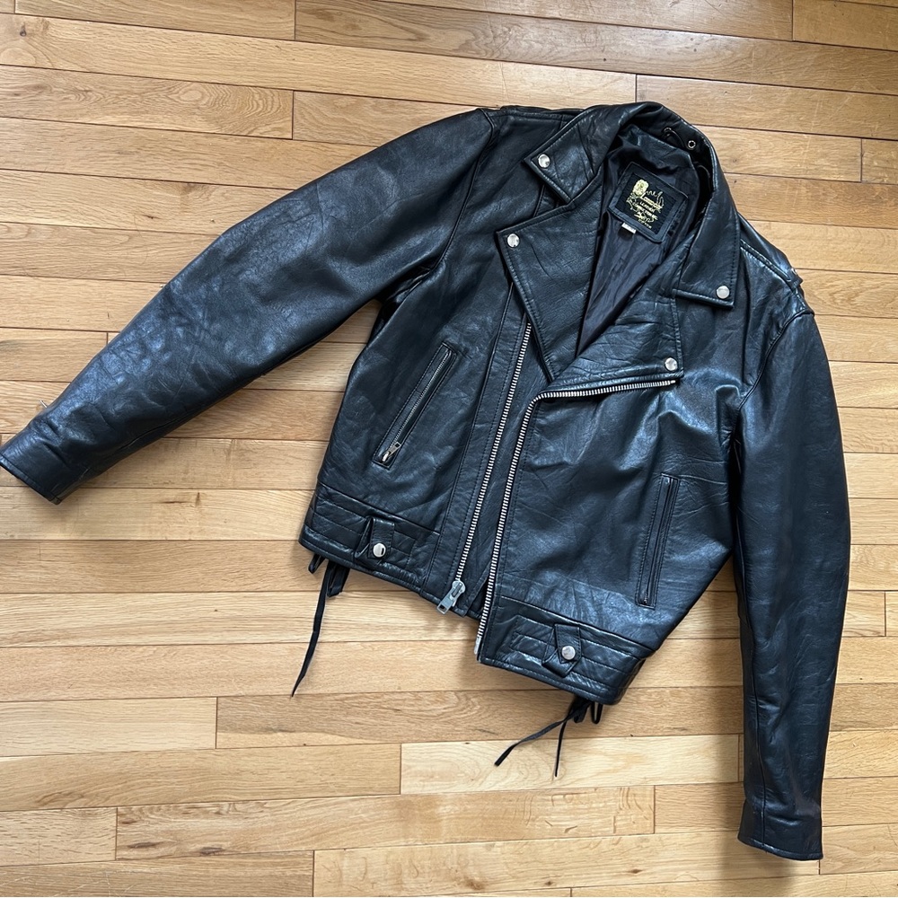 Vintage Genuine Real Leather Jacket